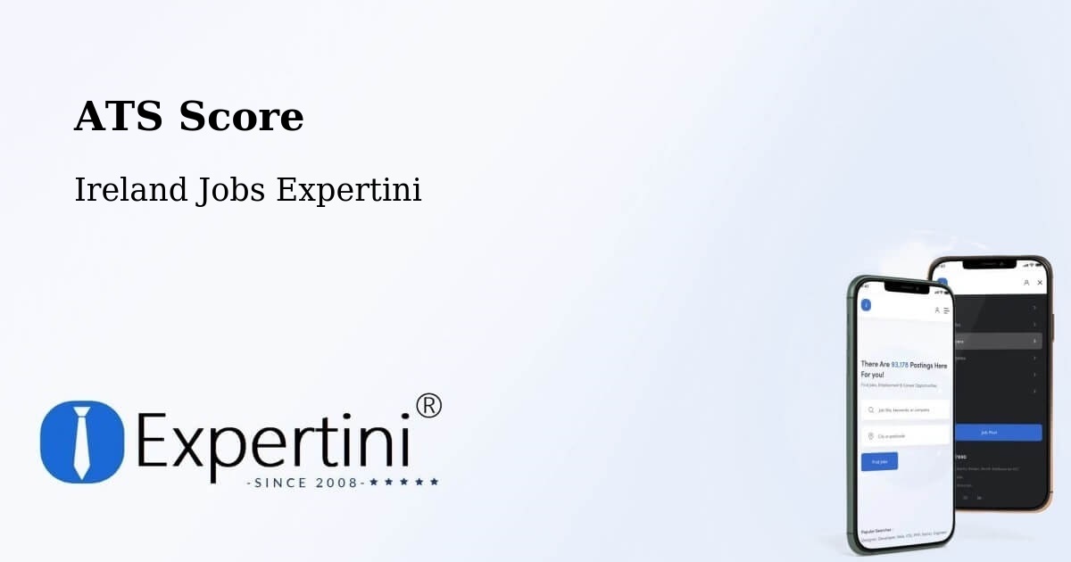 Resume ATS Score & Job Description Match Tool – Portlaoise - Ireland Jobs Expertini